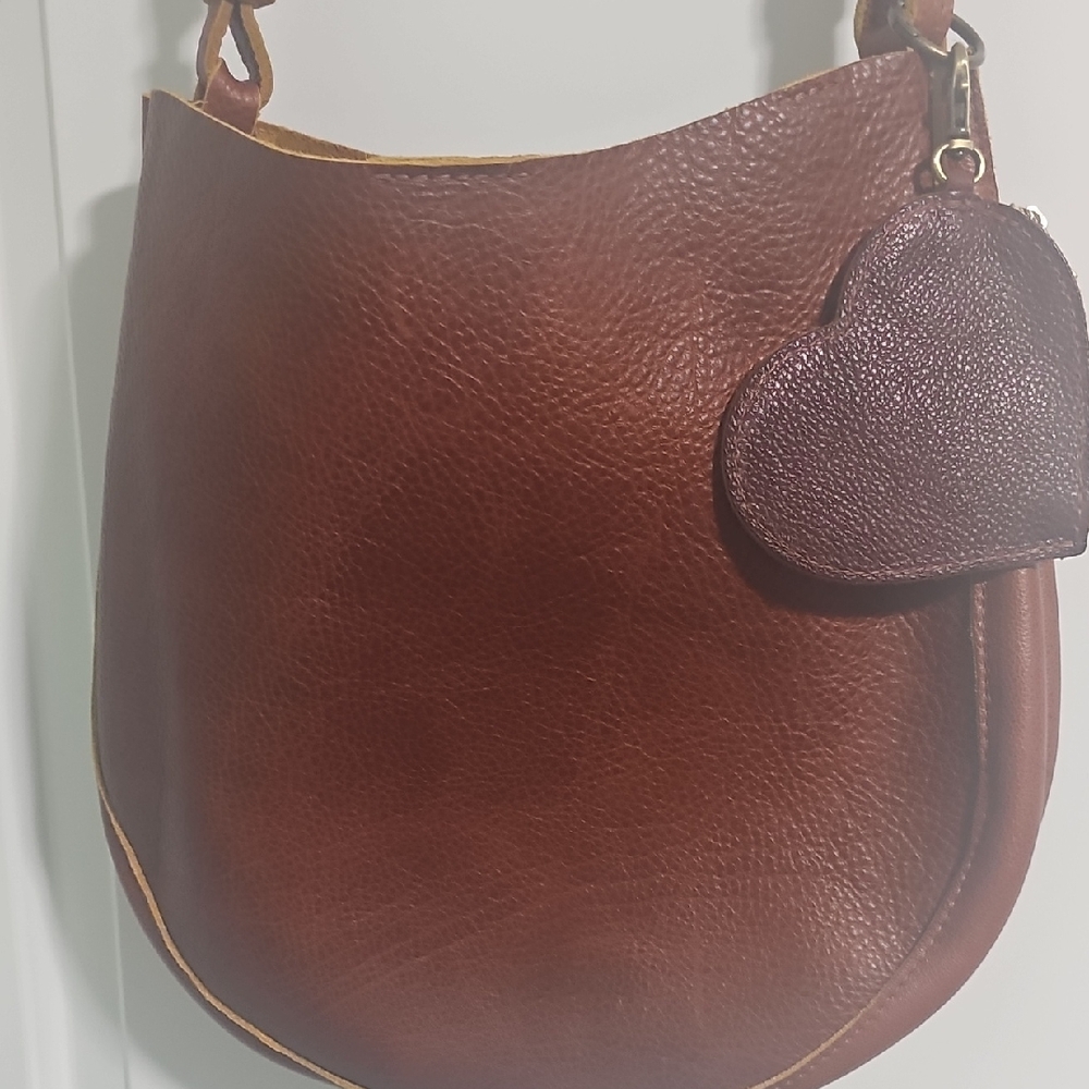 Portland Leather Large Olivia, I. Sienna.